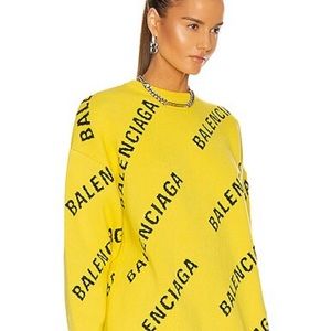 NEW/ SOLD OUT - Balenciaga sweater 100% Cotton